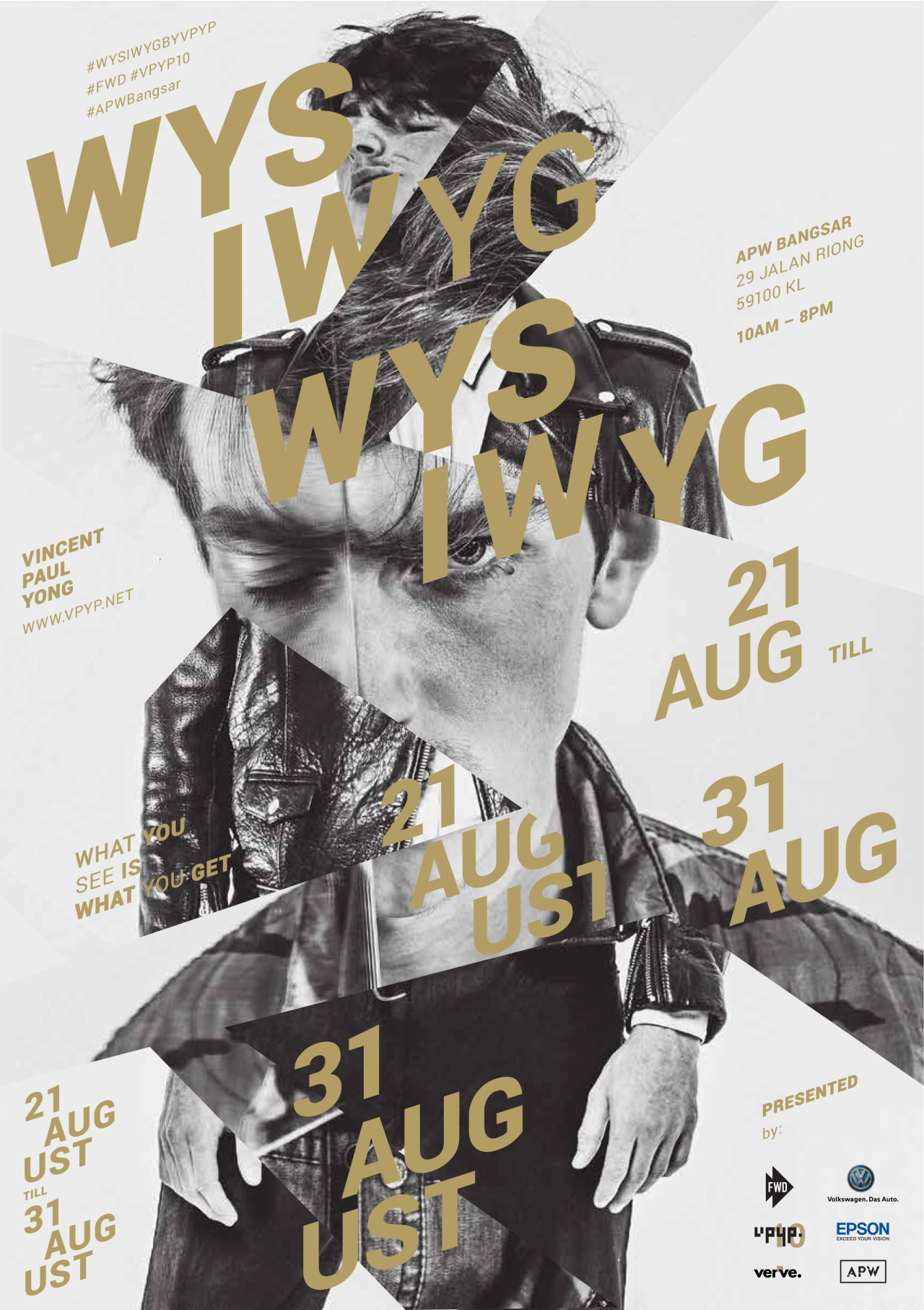 Vincent Paul Yong's WYSIWYG poster